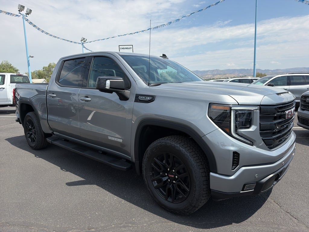 2026 GMC Sierra 1500 Elevation in Sterling Metallic — front three-quarter view
